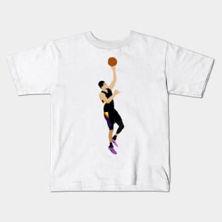 Devin booker jump Kids T-Shirt